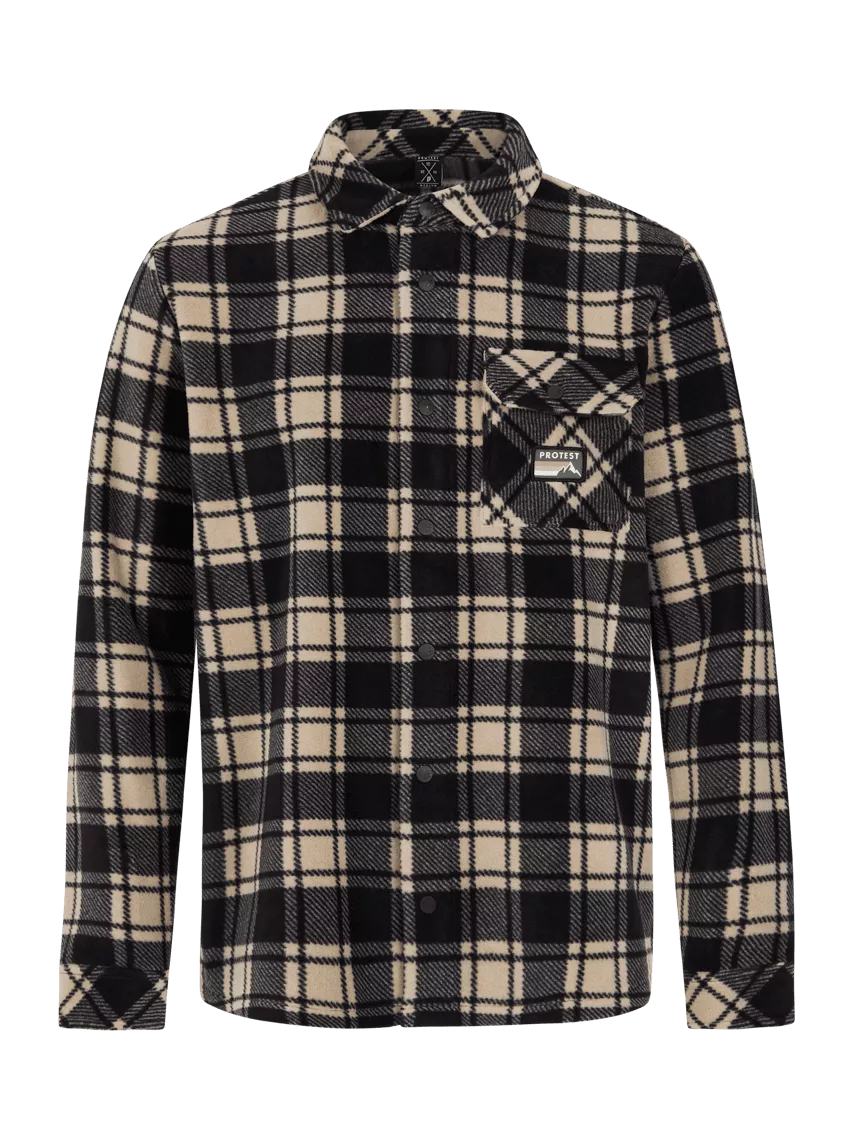 PRTOUTWELL outdoor overshirt True Black