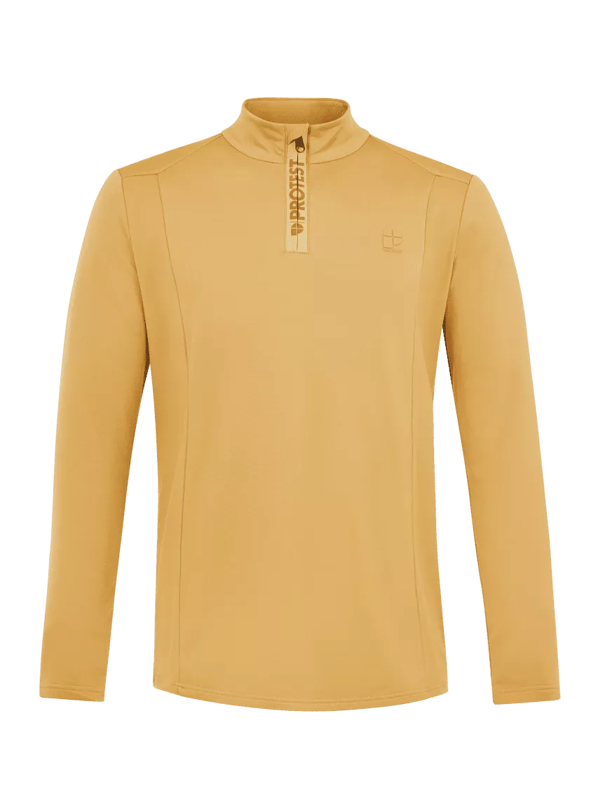 REWILL 1/4 zip top Cab Yellow