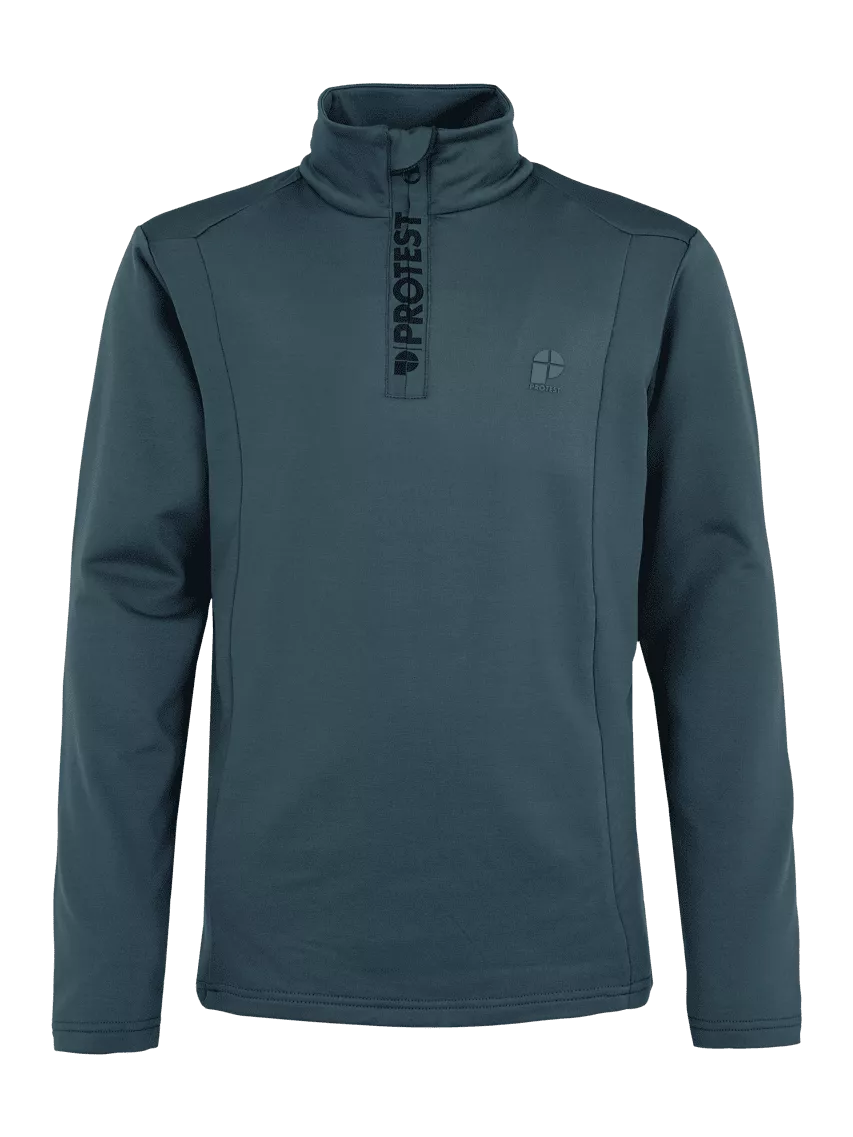 REWILLOWY JR 1/4 zip top Yale Blue