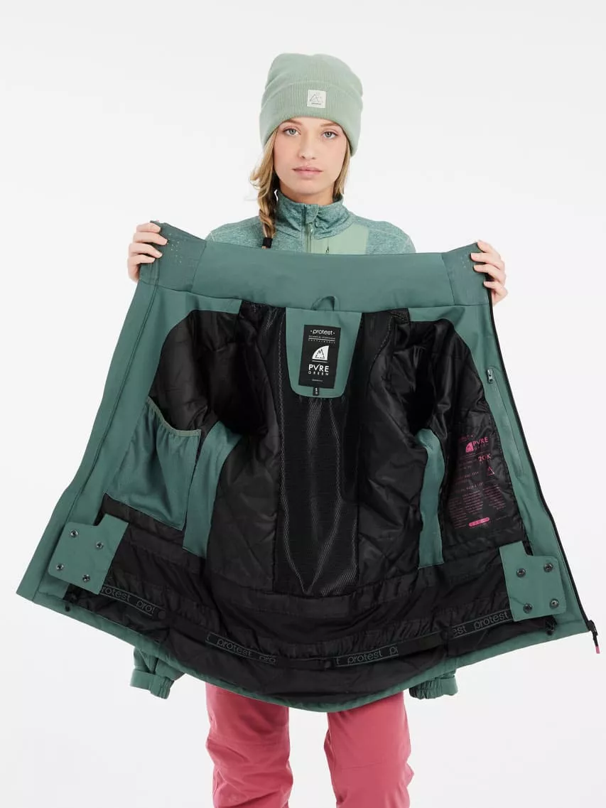 PRTBEVERLY snowjacket Evergreen