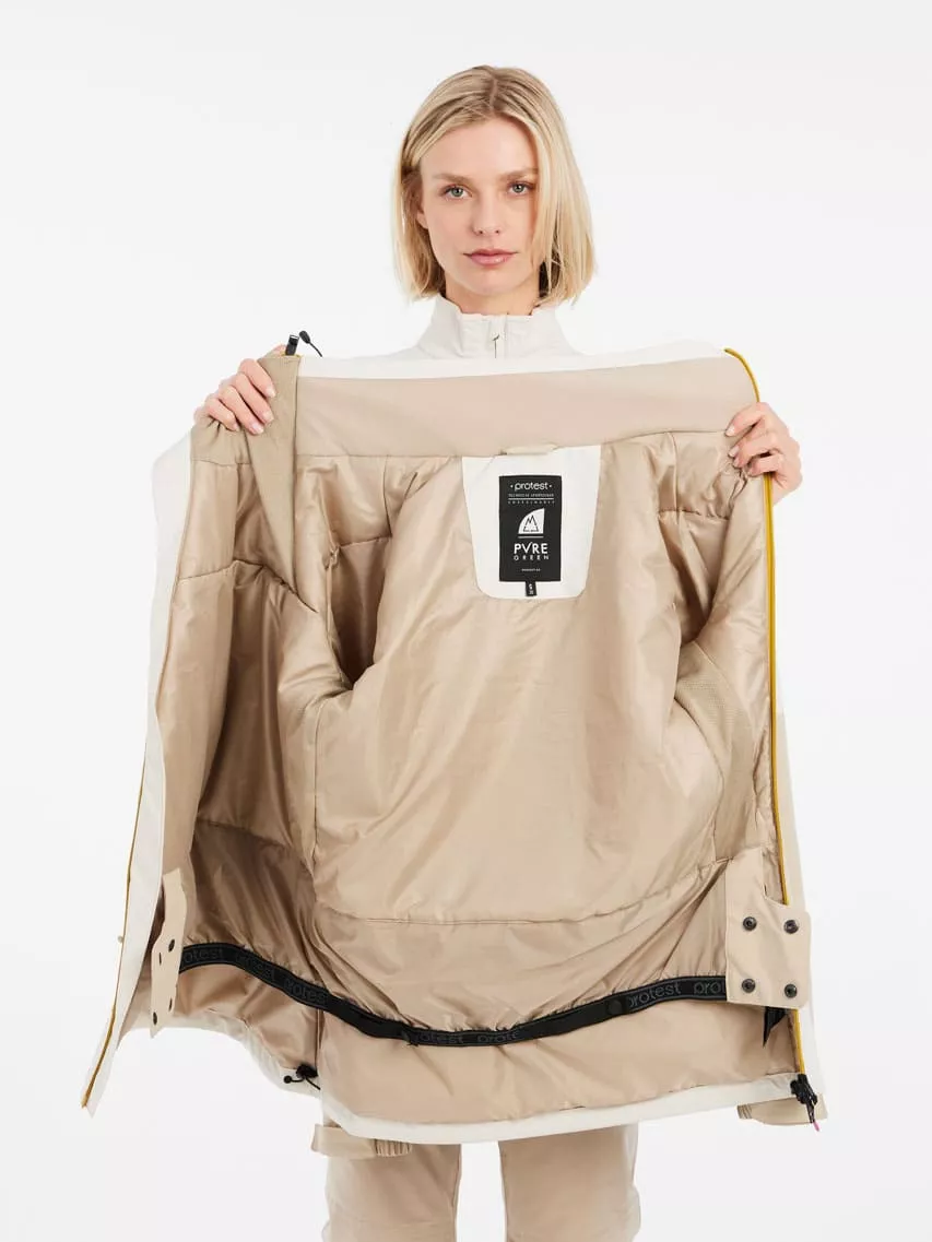 PRTDITSY snowjacket Kitoffwhite