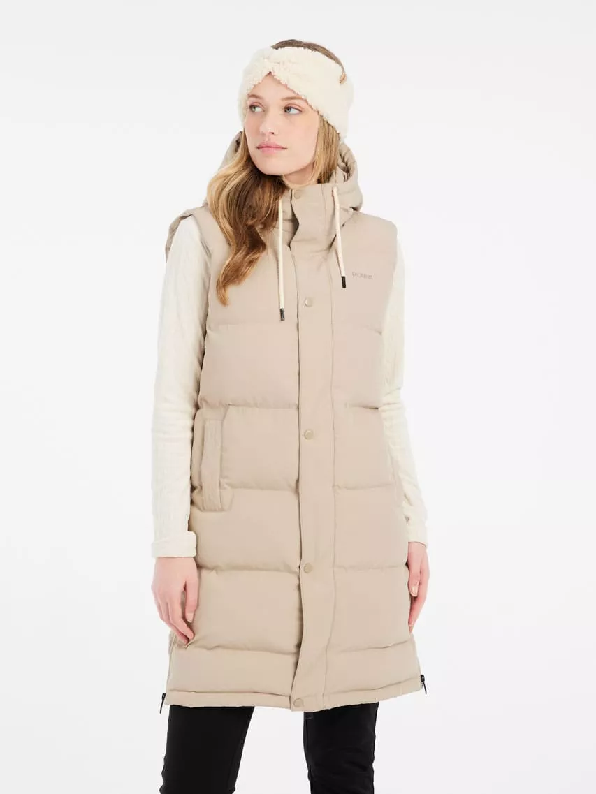 PRTMIASSY outdoor bodywarmer BambooBeige
