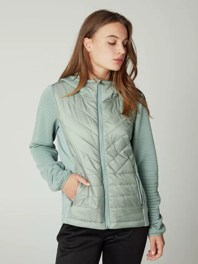 PRTHESTIA outdoor jacket Auroragreen