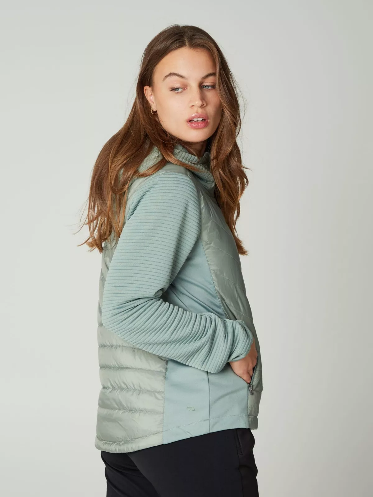 PRTHESTIA outdoor jacket Auroragreen