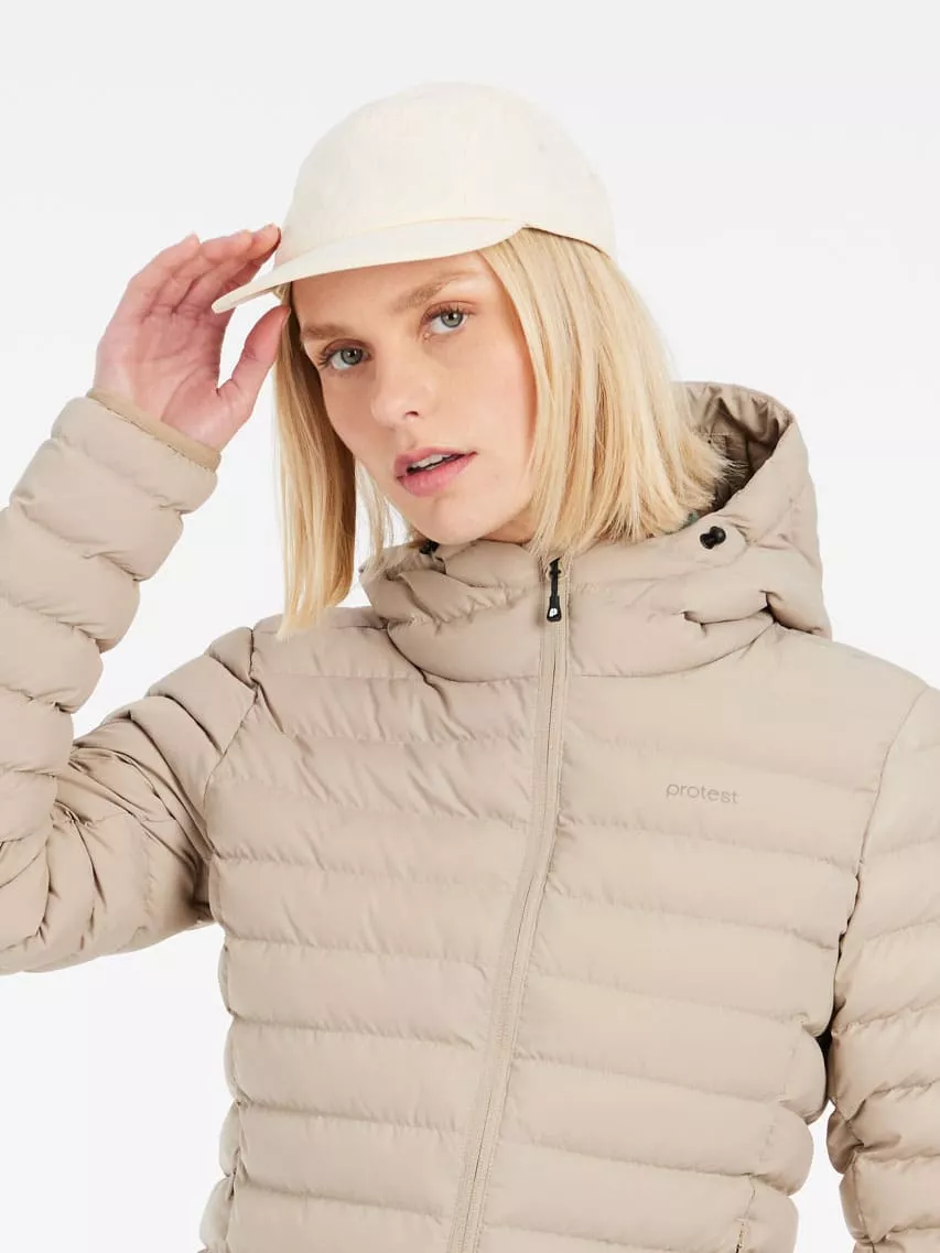 PRTICE outdoor pufferjacket BambooBeige