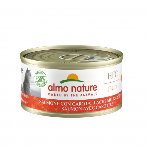 Almo HFC Jelly Ad. Lachs&Karotten 70g