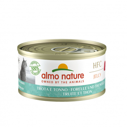 Almo HFC Jelly Ad. Forelle&Thunfis 70g